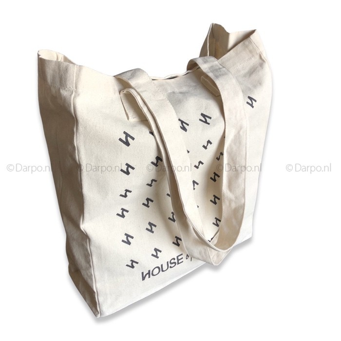 Relatiegeschenken logo bedrukken bij DARPO Reklame - Grote canvas tas - Canvas tassen - Tassen